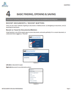 NetDocuments for Mac for Legal Professionals Sample Chapter | Legal Document Management