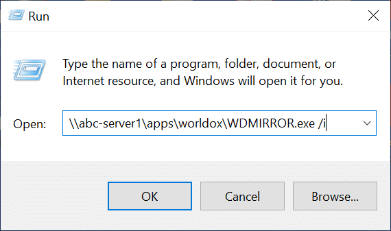Installing Worldox on a Workstation