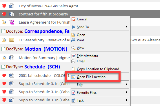 Jumping to a Matter from a Document List in Worldox.jpg