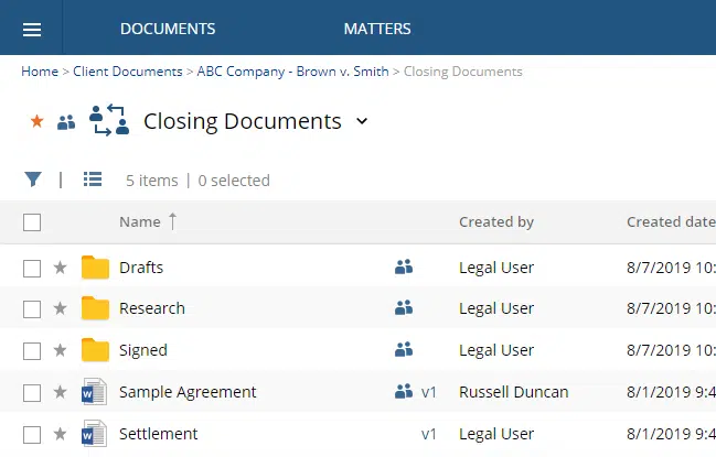 Sharing CollabSpaces in NetDocuments